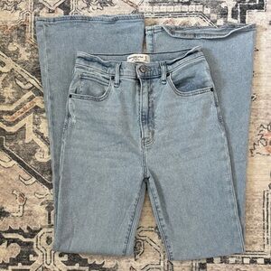 Abercrombie & Fitch Flare Ultra High Rise  Women Jeans
